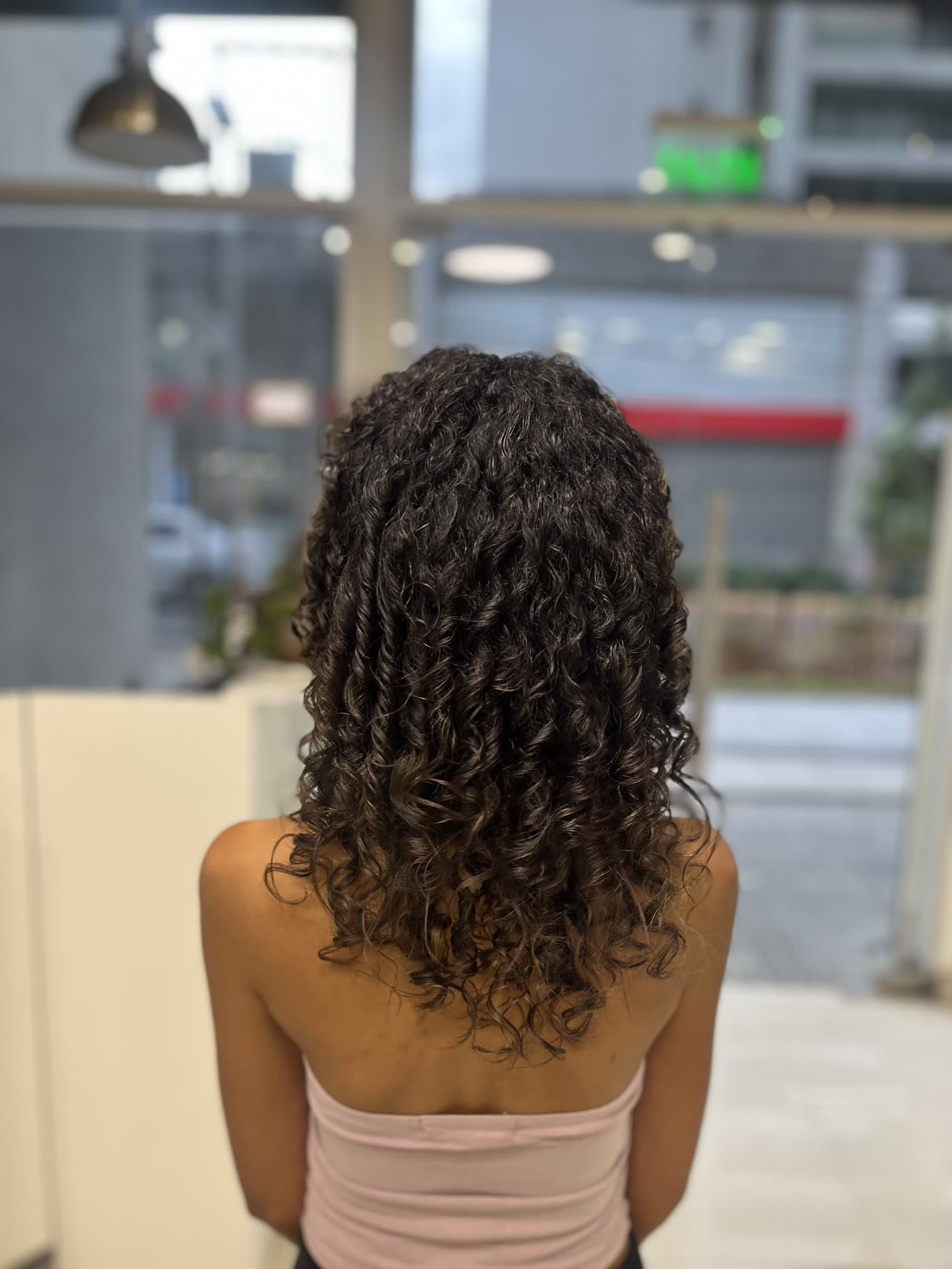 Coloración orgánica — trabajo realizado en El Salón de las Uñas, Ñuñoa