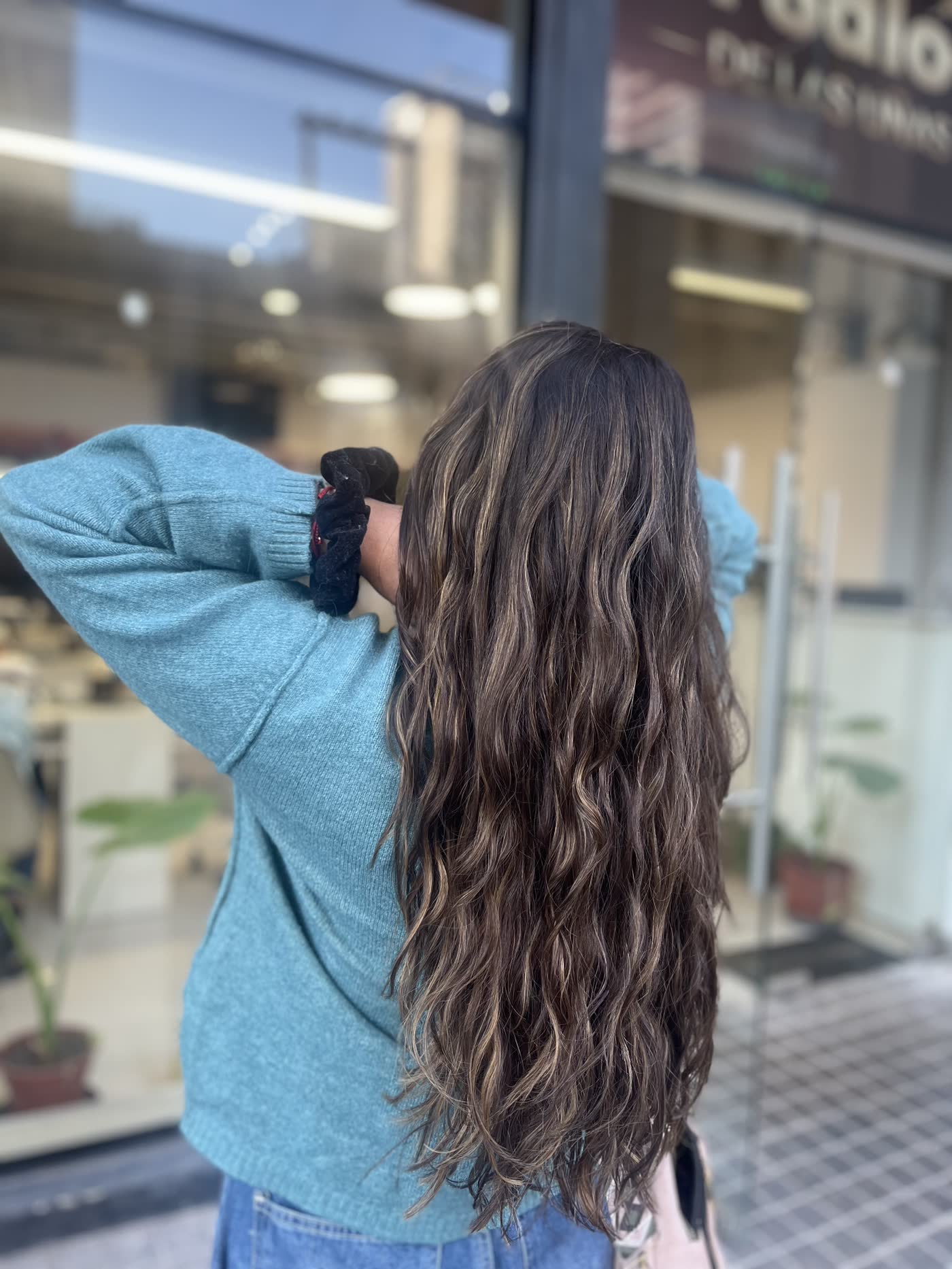 Coloración orgánica — trabajo realizado en El Salón de las Uñas, Ñuñoa