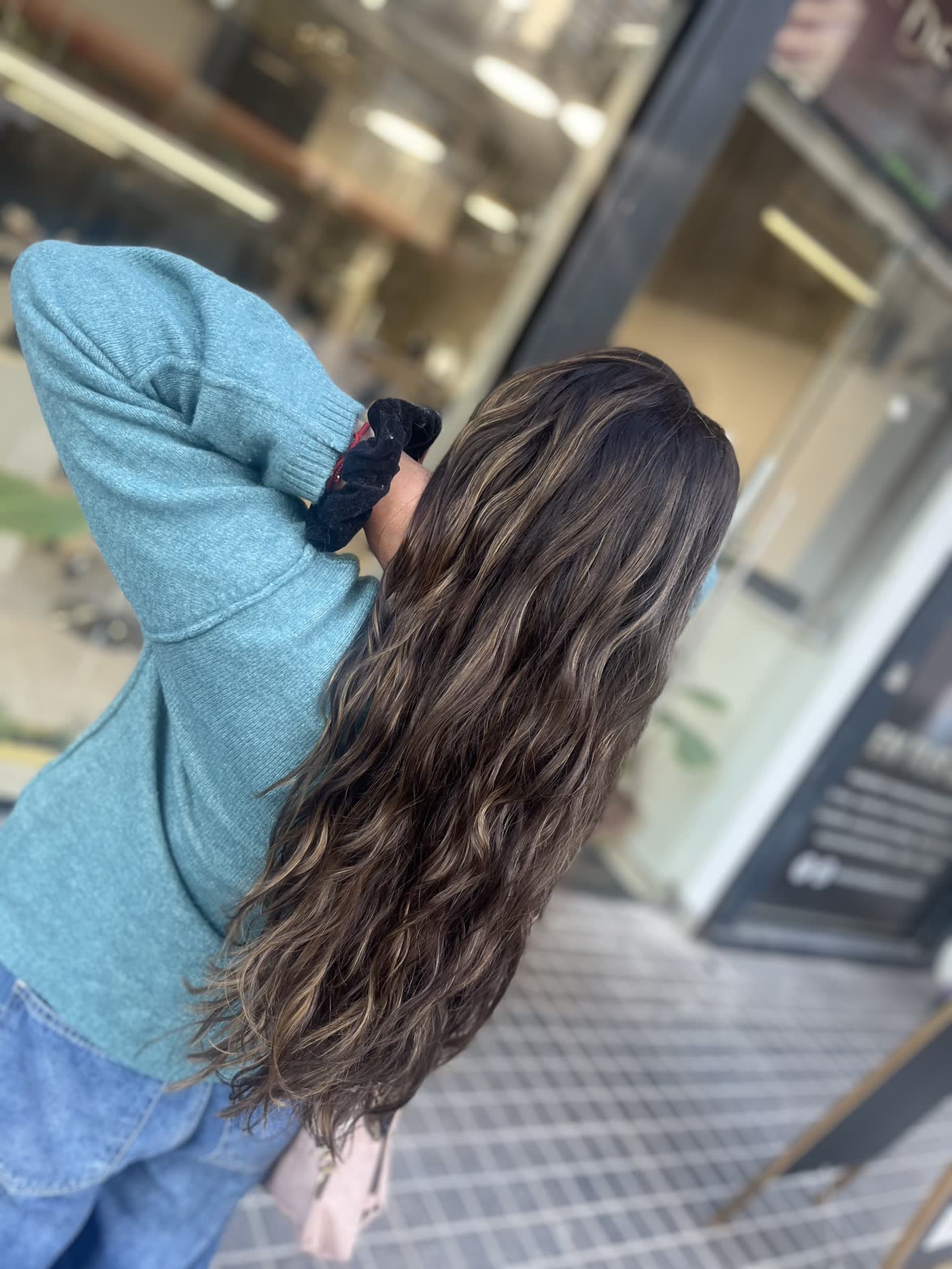 Coloración orgánica — trabajo realizado en El Salón de las Uñas, Ñuñoa
