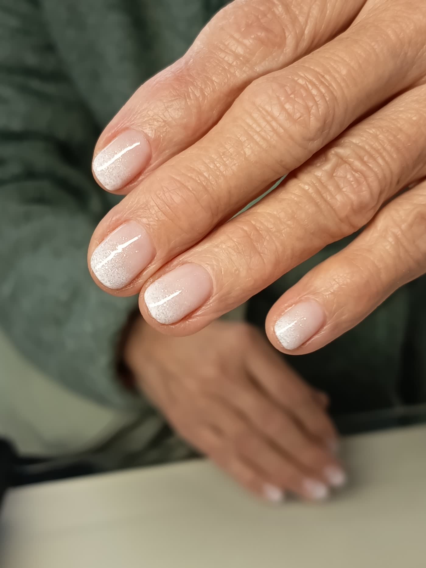 Manicure — trabajo realizado en El Salón de las Uñas, Ñuñoa